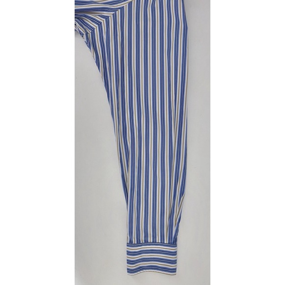 Polo Ralph Lauren Men's Button Up Shirt Large Stanton Classic Fit LS Striped EUC - Picture 10 of 12